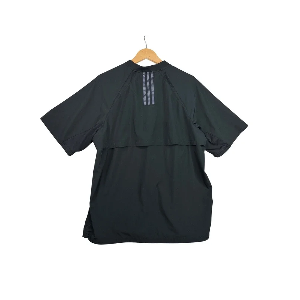 Adidas Men's Short‎ Sleeve Jacket size Medium Black